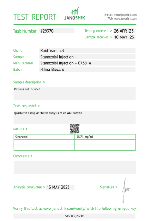 Stanozolol Depot 50mg - Image 2