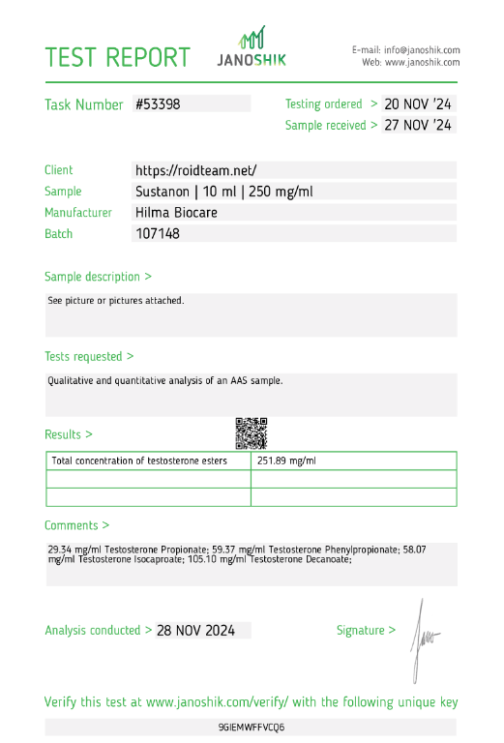 Sustanon 250mg - Image 2