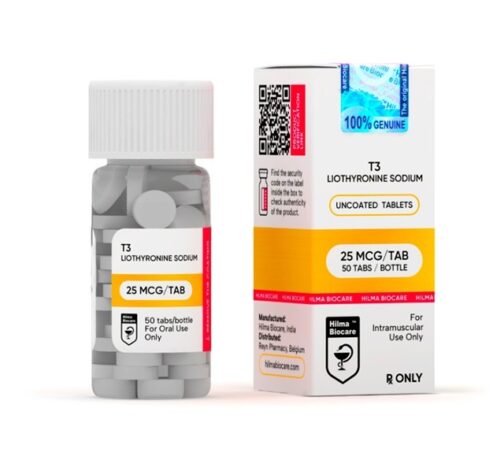 T3-Liothyronine Sodium 25mcg