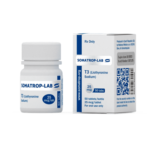 T3-Liothyronine Sodium 25mcg