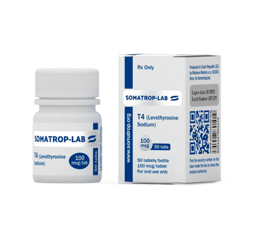 T4-Levothyroxine sodium 100mcg