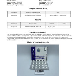 UTINON Vardenon 10 test