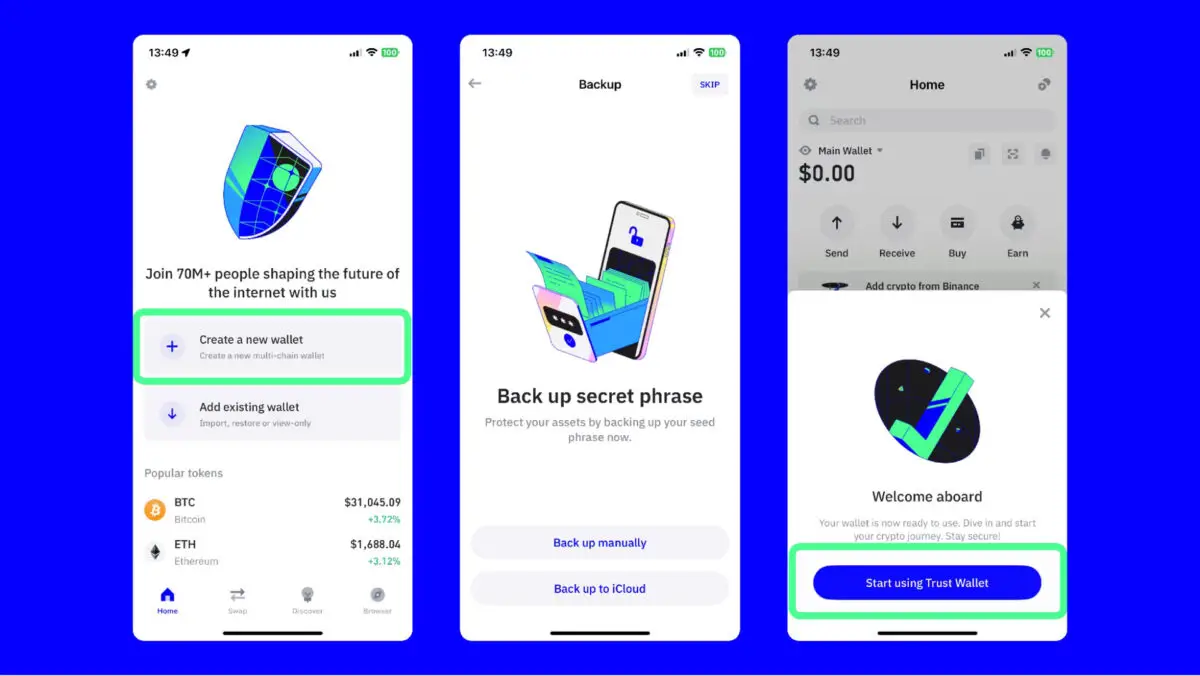 Install Trust Wallet