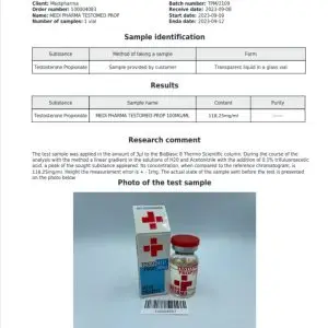 Testo_P Medi Pharma testomed prop 100 lab-test