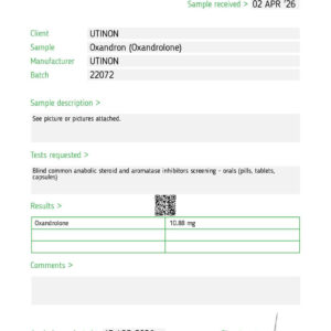 UTINON-oxandron UTINON OXANDRON