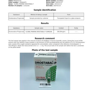 drostabal-p Global Pharma DROSTABAL-P 100 lab-test