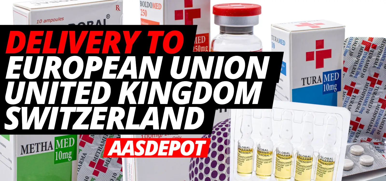 Medi Pharma & Global Pharma — EU, UK & CH delivery