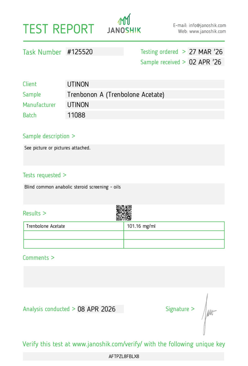 utinon-trenbonon a UTINON TRENBON A