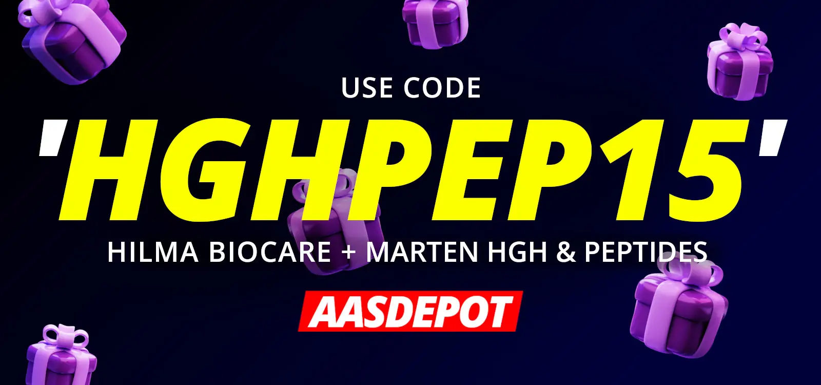 🇪🇺 15% off Hilma Biocare + Marten HGH & peptides